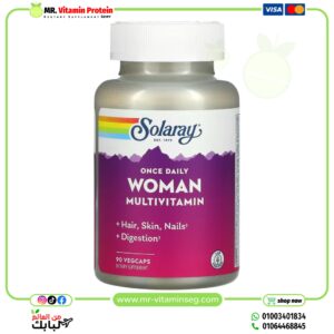 Solaray, Once Daily, Woman Multivitamin, 90 VegCaps