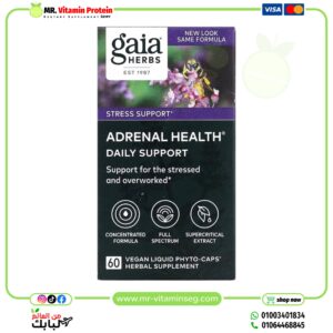 Gaia Herbs, Adrenal Health, Daily Support, 60 Vegan Liquid Phyto-Caps