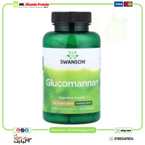 Swanson, Glucomannan, 665 mg, 90 Capsules