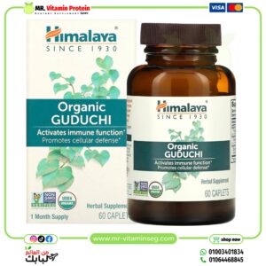 هيمالايا، جودوشي، عضوية 60 كبسولة Himalaya, Organic, Guduchi