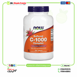 NOW Foods, Buffered C-1000 Complex, 180 Tablets