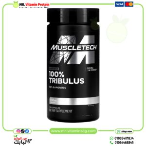 بلاتينيوم تريبولوس 100% 650 ملجم, 100 كبسولة Muscletech tribulus