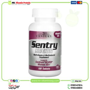 21st Century, Sentry Senior, Multivitamin & Multimineral Supplement, Women 50+, 100 Tablets
