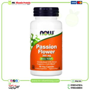Now Foods, Passion Flower, 350mg, 90Veg capsules
