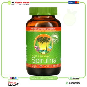 Nutrex Hawaii, Pure Hawaiian Spirulina, 1,000 mg, 180 Tablets