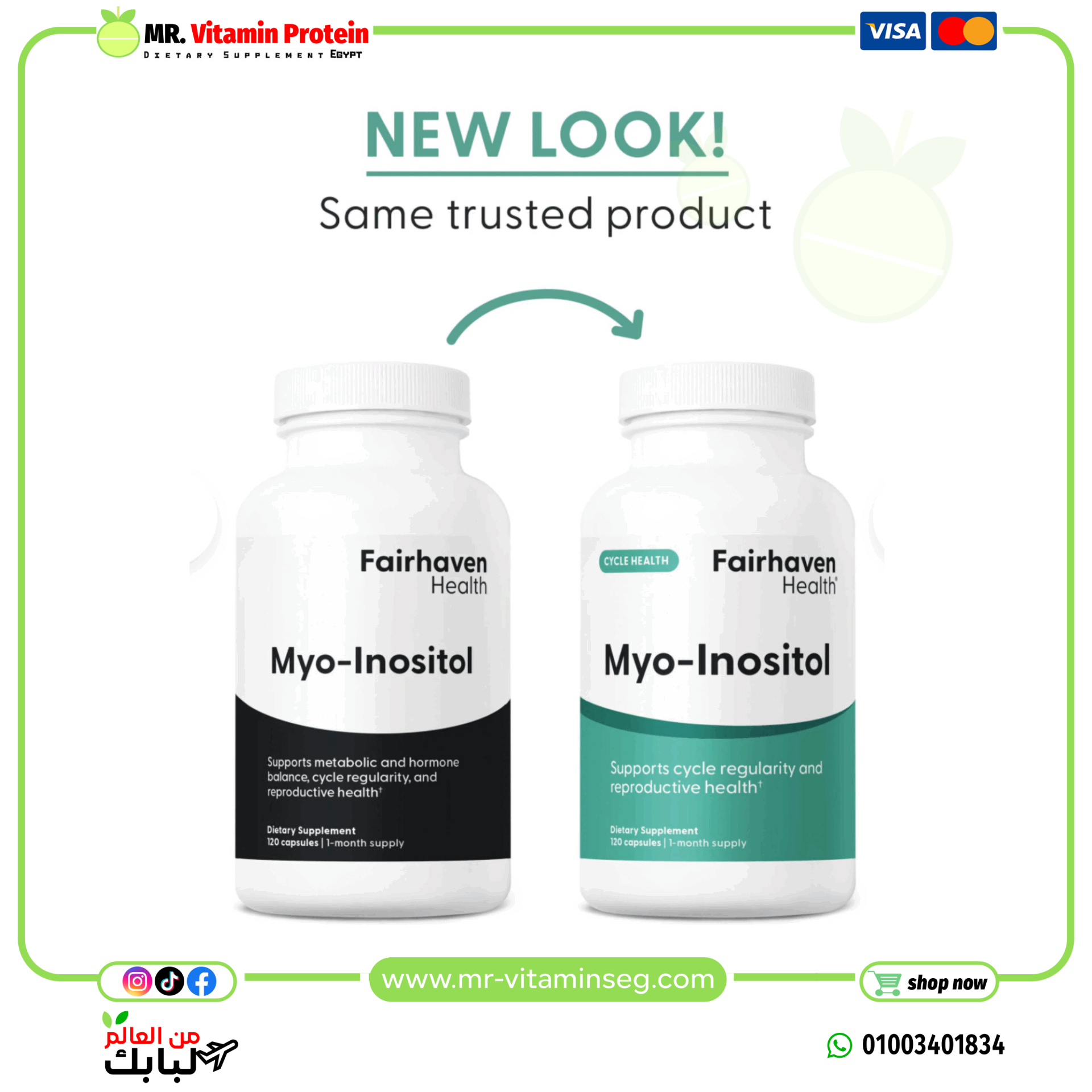 Fairhaven Health, Myo-Inositol, For Women and Men, 120 Capsules - Image 3