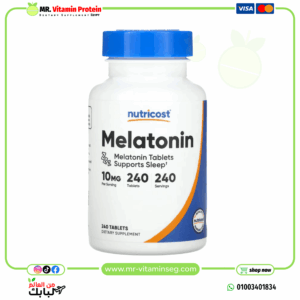 Nutricost, melatonin 10 mg, 240 tablets