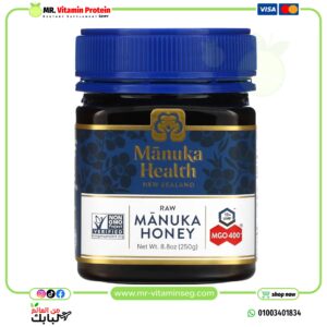 مانوكا هيلث, عسل المانوكا الخام ،UMF 16 +™ ، MGO 400+ (250 جم)/Manuka Health, Raw Manuka Honey