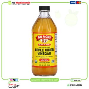 Bragg, Organic Apple Cider Vinegar with The 'Mother (473 ml)