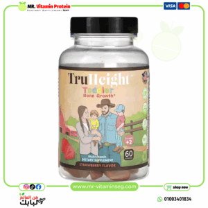 كبسولات زيادة الطول للاطفال60 جاميز TruHeight, Toddler & Kids Bone Growth