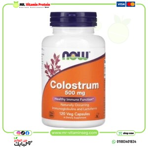 NOW Foods, Colostrum, 500 mg, 120 Veg Capsules