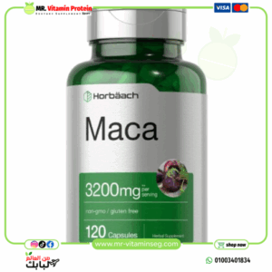 (English) Horbaach MACA Root 3200Mg 120 Capsules