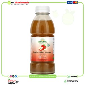 Dynamic Health, Organic Apple Cider Vinegar with Mother, 16 fl oz (473 ml)
