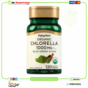 Piping Rock, Organic Chlorella 1000 mg, 120 tablets