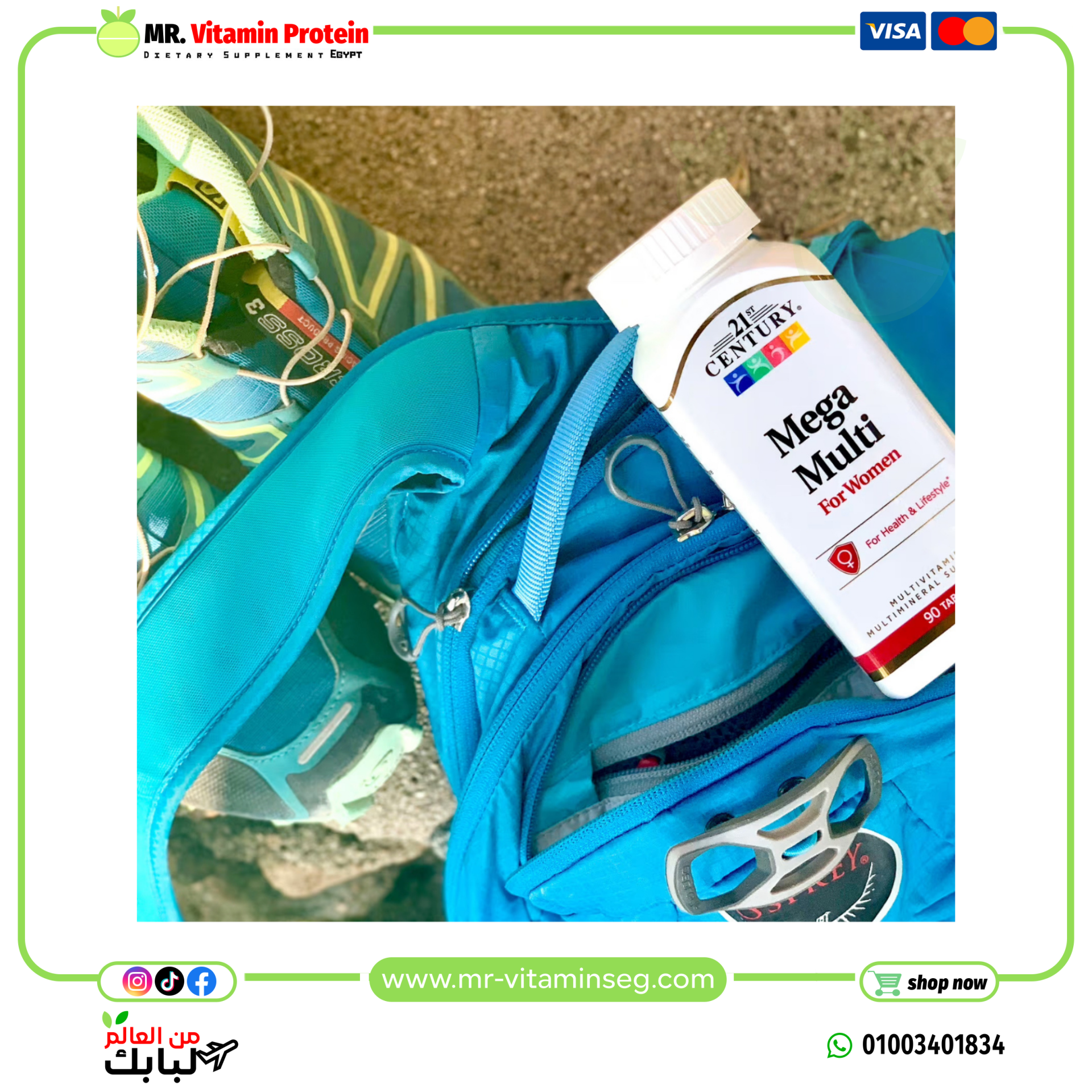 21st Century, Mega multi for Women, 90 tablets - Image 3