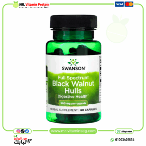 Swanson, Full Spectrum Black Walnut Hulls, 500 mg, 60 Capsules