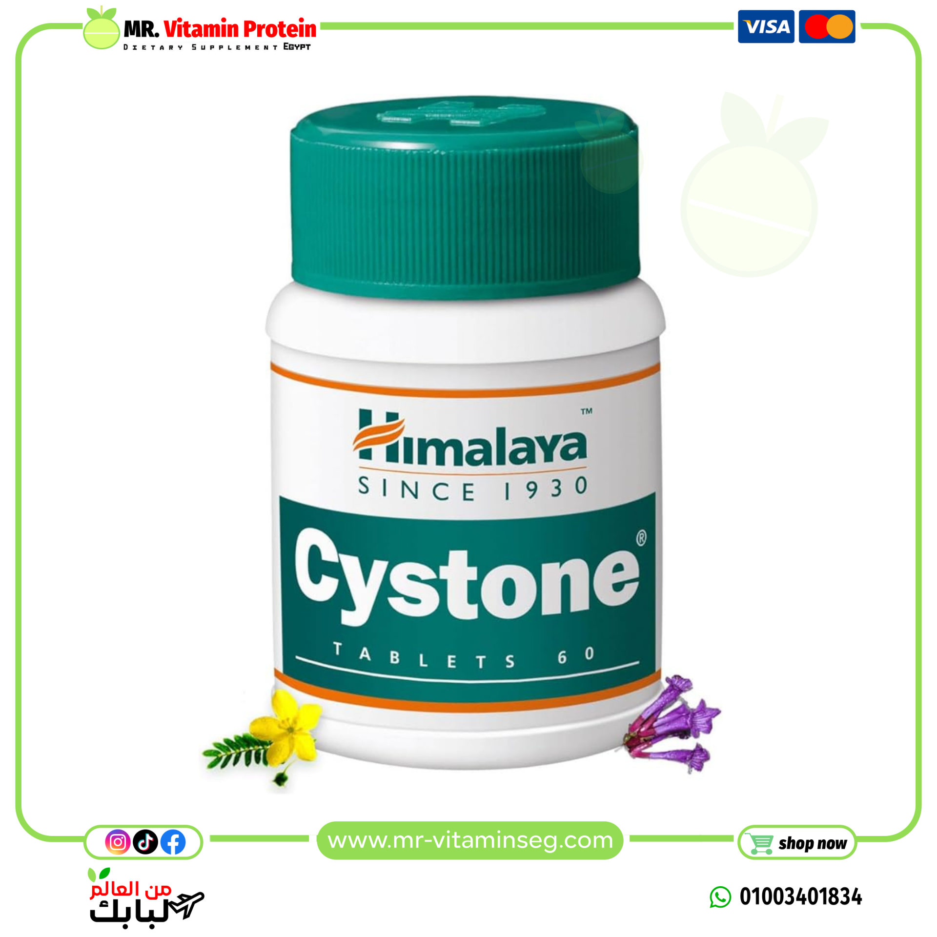 Himalaya Cystone Tablets 60