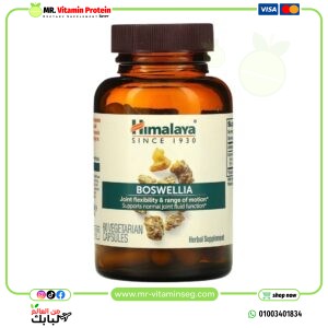 Himalaya, Boswellia, 60 Vegetarian Capsules / هيمالايا‏, بوسويليا او كبسولات اللبان الهندي ، 60 كبسولة نباتية