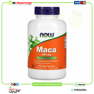 NOW Foods, Maca, 500 mg, 250 Veg Capsules