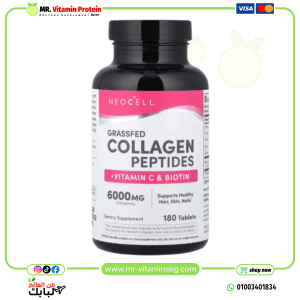NeoCell, Super Collagen + Vitamin C & Biotin, 180Tablets