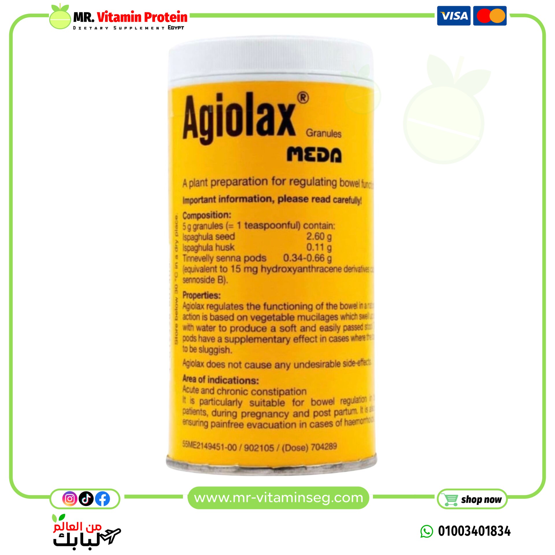 Agiolax Granules Madaus, 250 g