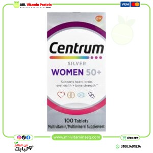 Centrum, Silver Women 50+ Multivitamin, 100 Tablets