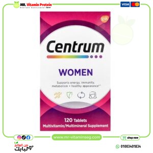 سينترم‏, فيتامينات متعددة للنساء ، 120 قرصًا/Centrum, Women Multivitamin, 120 Tablets