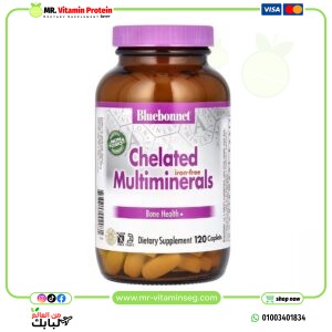 Bluebonnet Nutrition, Chelated Multiminerals, Iron Free, 120 Caplets