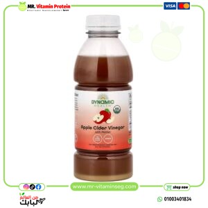 دايناميك هيلث خل التفاح الخام العضوي 473 ملل / Dynamic Health, Apple Cider Vinegar with Mother