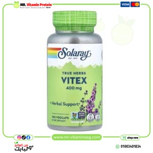 Solaray, Vitex, 400 mg, 100 VegCaps