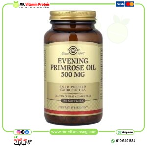 Solgar, Evening Primrose Oil, 500 mg, 180 Softgels