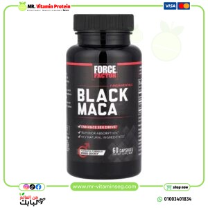 Force Factor, Black Maca, 60 Capsules