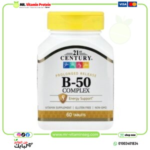 21st Century, B-50 Complex, Prolonged Release, 60 Tablets