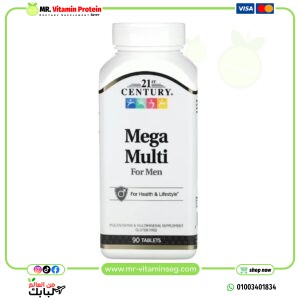21st Century, Mega Multi for Men, Multivitamin & Multimineral, 90 Tablets