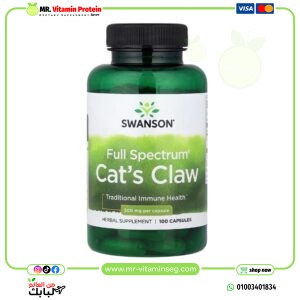 Swanson, Full Spectrum Cat's Claw, 500 mg, 100 Capsules