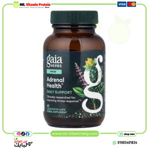 Gaia Herbs, Adrenal Health, Daily Support, 60 Liquid Phyto-Caps